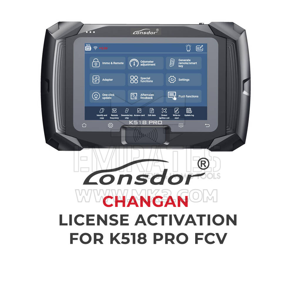 Lonsdor - CHANGAN License activation For K518 Pro FCV