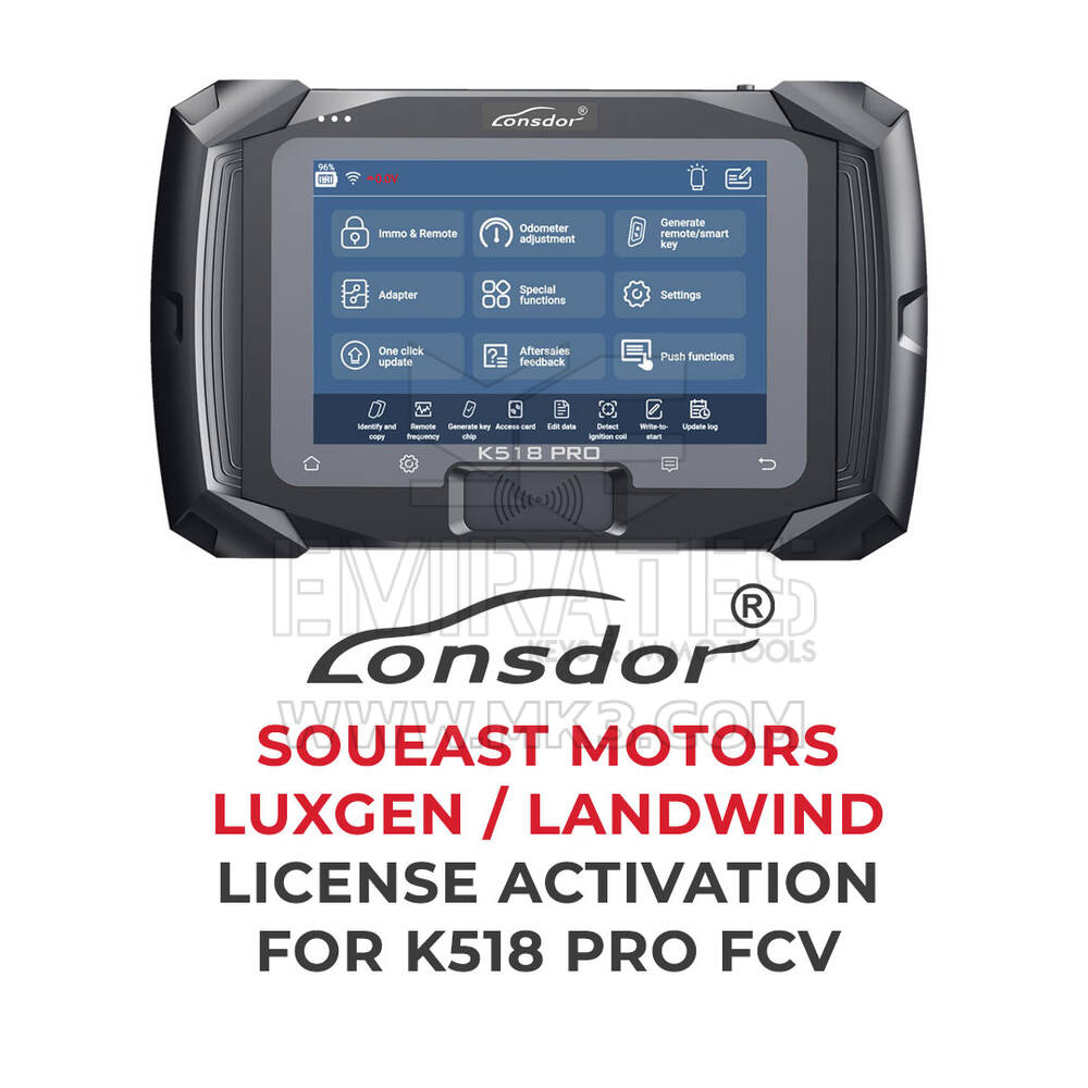 Lonsdor - SOUEAST MOTORS / LUXGEN / LANDWIND License activation For K518 Pro FCV