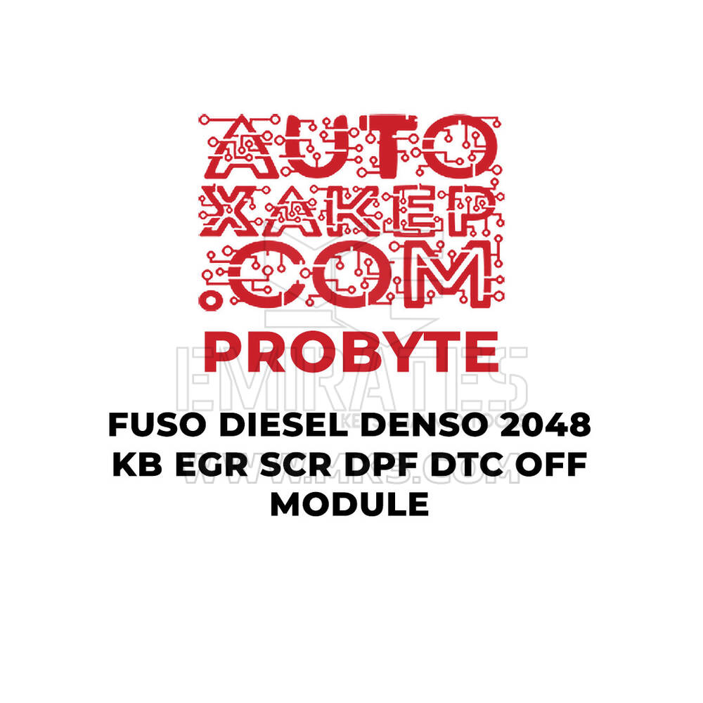 وحدة ProByte Fuso Diesel Denso 2048 kb EGR SCR DPF DTC OFF