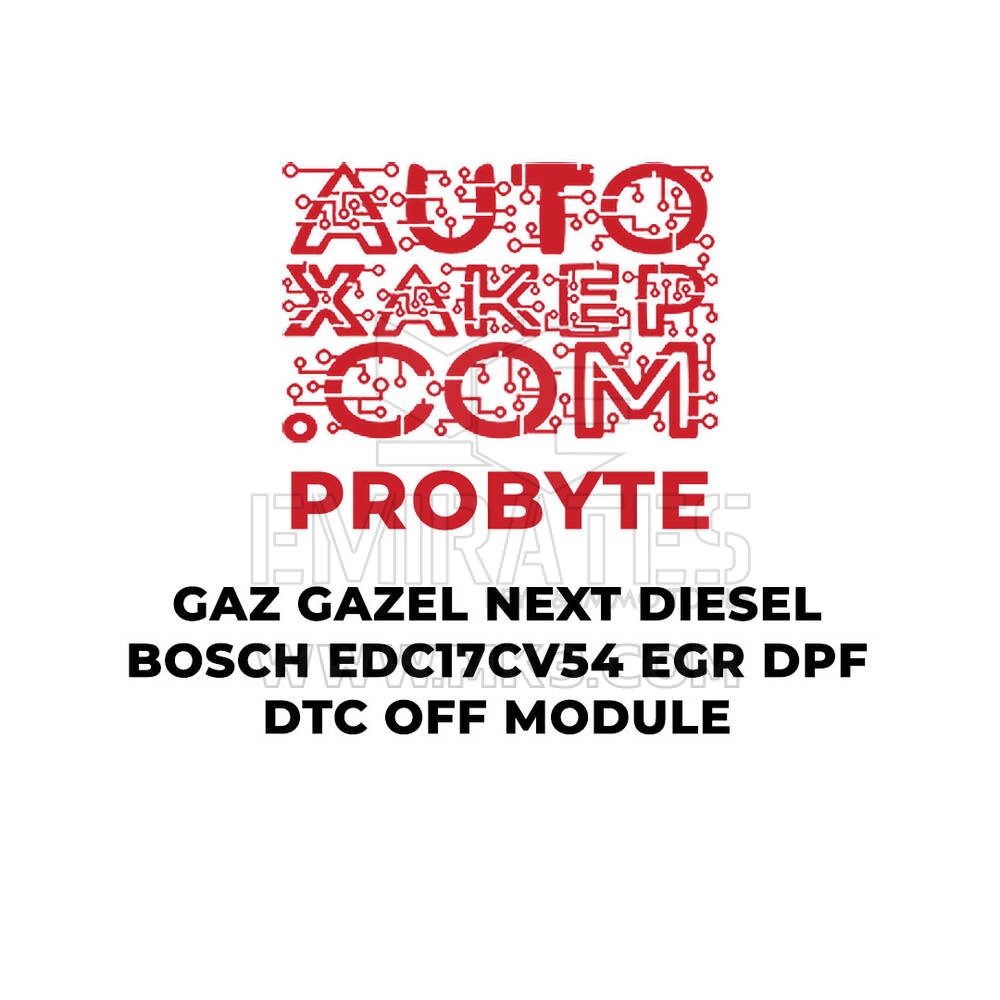 ProByte Gaz Gazel Next Dizel Bosch EDC17CV54 EGR DPF DTC KAPALI Modülü