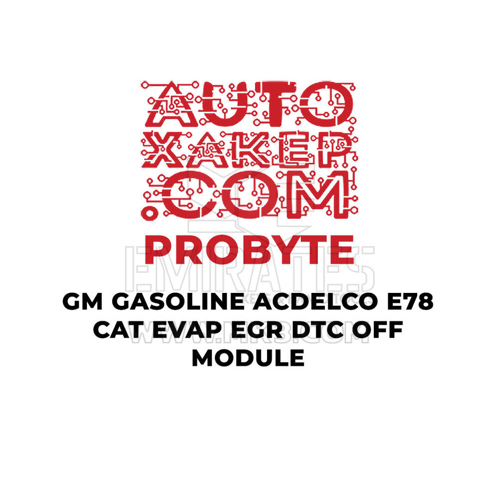 ProByte GM Gasoline ACDELCO E78 CAT EVAP EGR DTC OFF Module