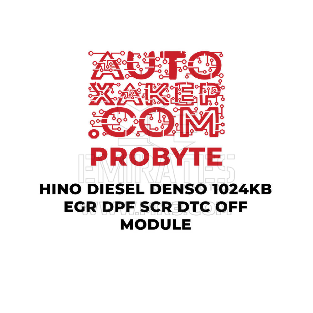ProByte Hino Dizel Denso 1024Kb EGR DPF SCR DTC KAPALI Modülü