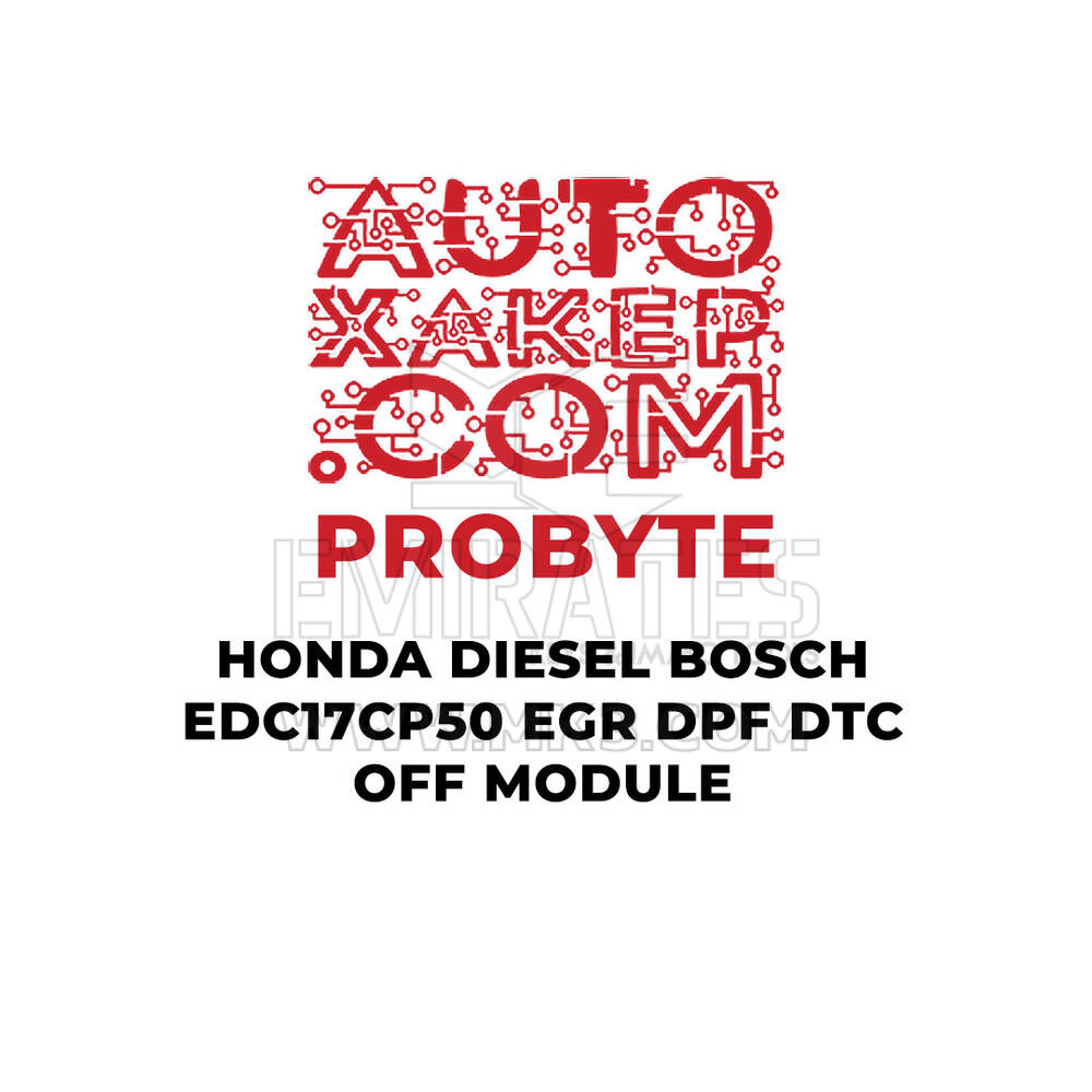 Module de désactivation du DPF EGR ProByte pour Honda Diesel Bosch EDC17CP50