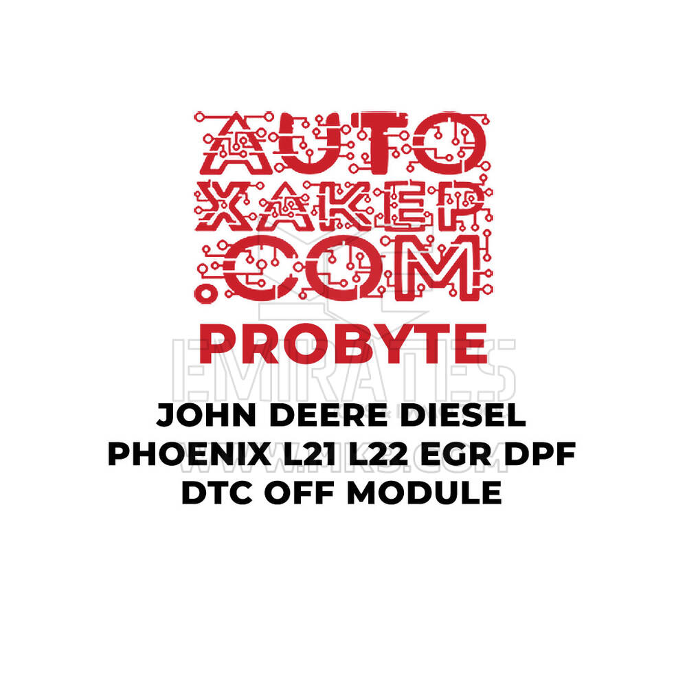 ProByte John Deere Dizel Phoenix L21 L22 EGR DPF DTC KAPALI Modülü