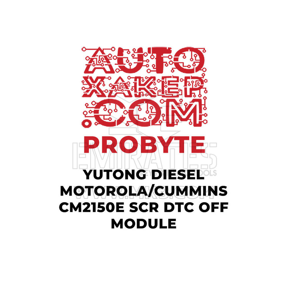 ProByte Yutong Dizel Motorola/Cummins CM2150E SCR DTC KAPALI Modülü