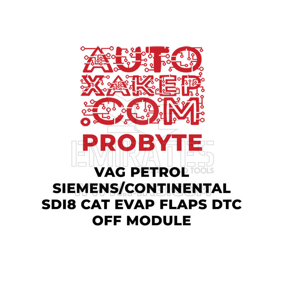 Module de diagnostic de volets d'échappement Catalyseur ProByte VAG Essence SIEMENS/CONTINENTAL SDI8