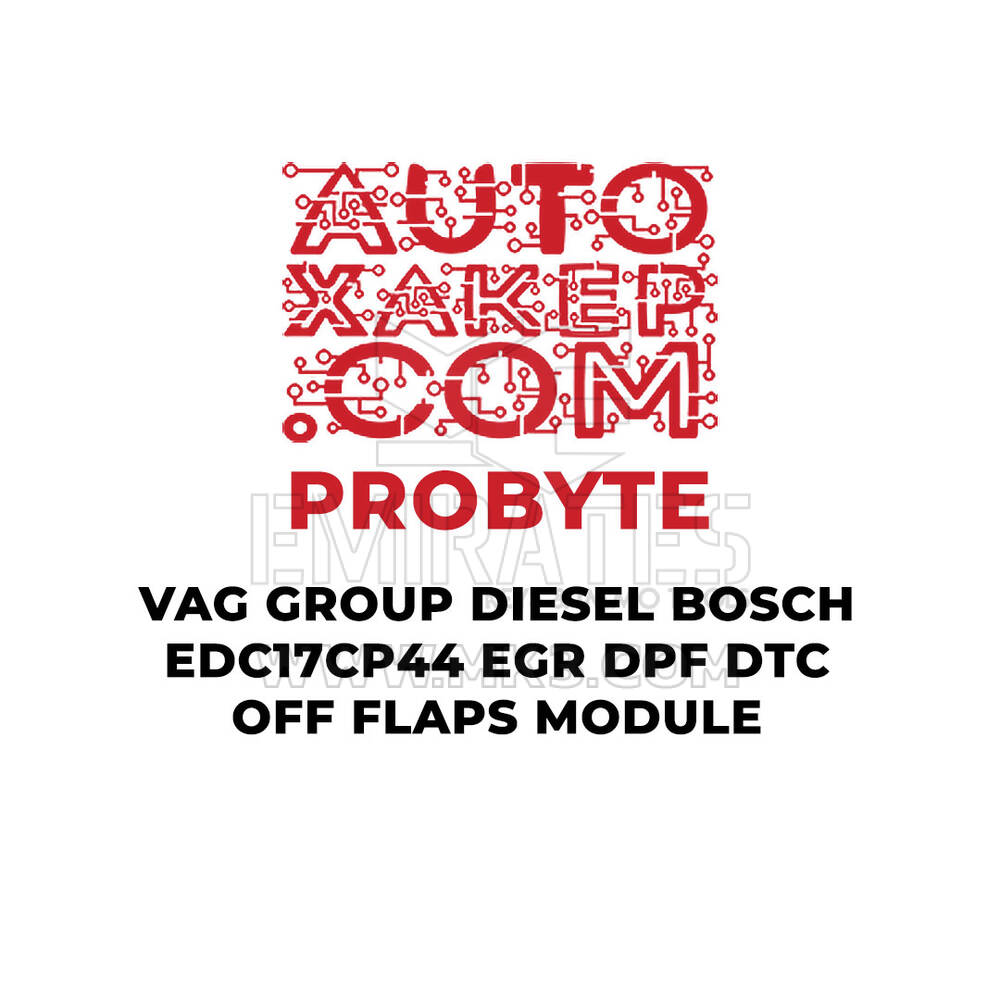 Module de volets désactivés DTC EGR DPF ProByte VAG Group Diesel Bosch EDC17CP44
