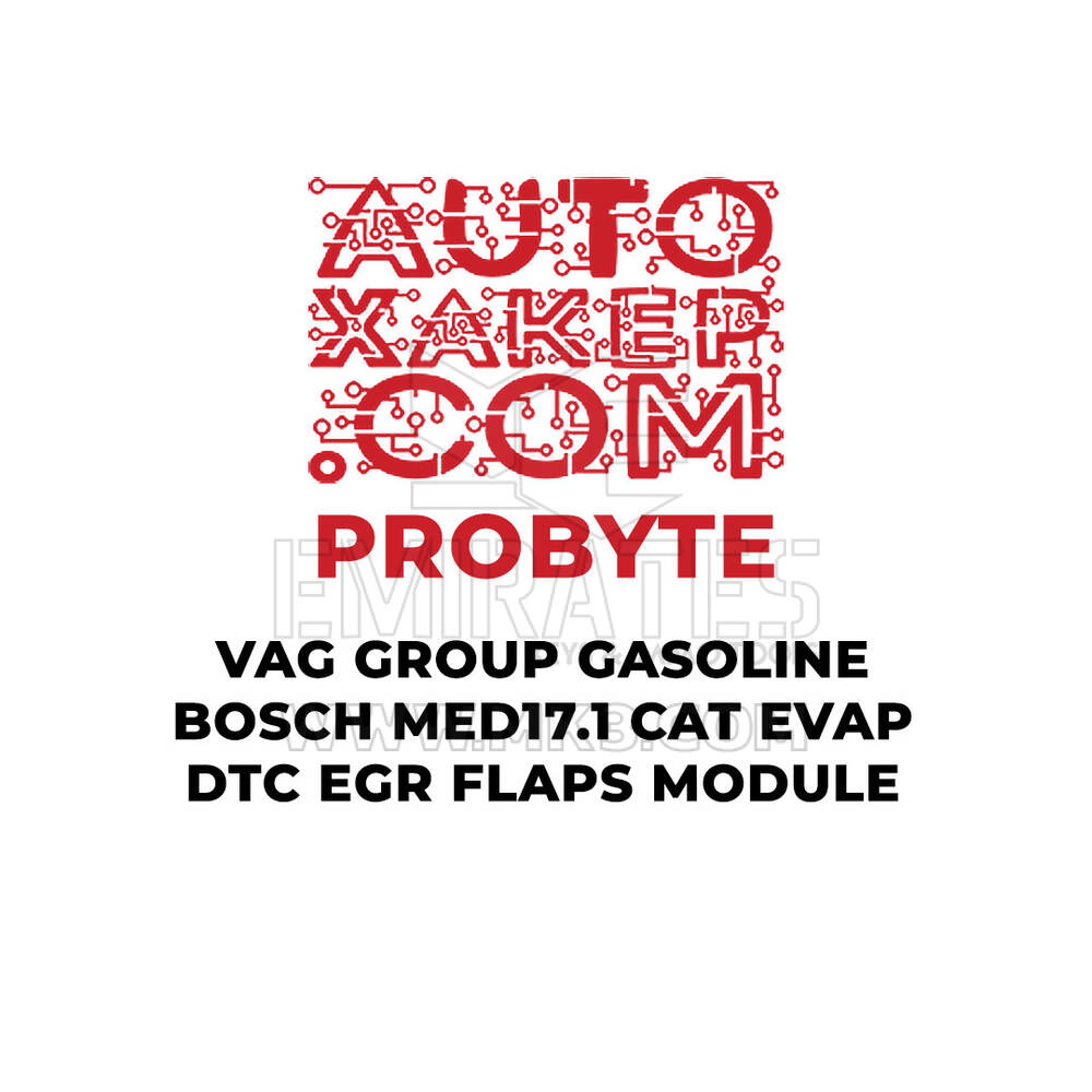 ProByte VAG Group Gasoline Bosch MED17.1 CAT EVAP DTC EGR FLAPS Module