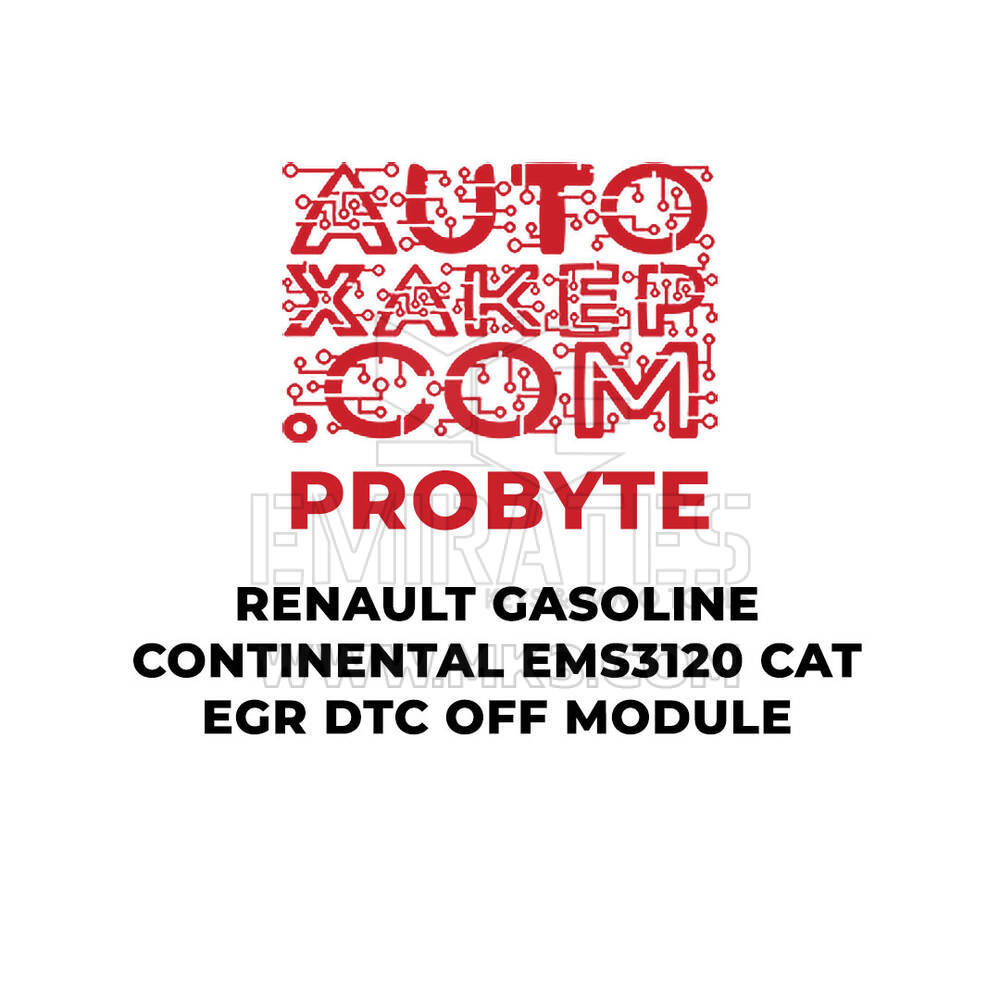 ProByte Renault Benzinli Continental EMS3120 CAT EGR DTC KAPALI Modülü
