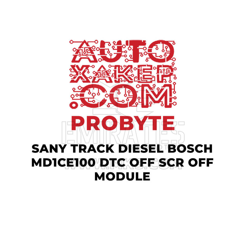 ProByte SANY TRACK Dizel Bosch MD1CE100 DTC OFF SCR OFF Modülü