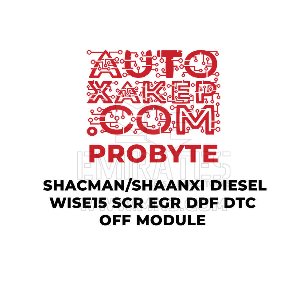 ProByte Shacman / Shaanxi Diesel WISE15 SCR EGR DPF DTC OFF Modülü
