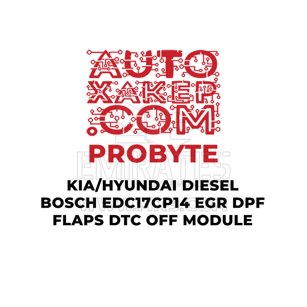 ProByte KIA / Hyundai Diesel Bosch EDC17CP14 EGR DPF FLAPS DTC OFF Module