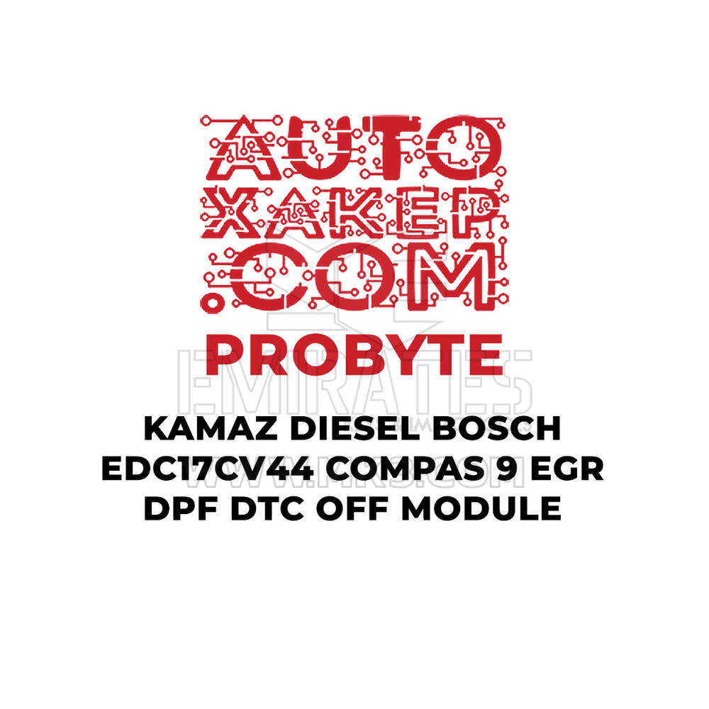 ProByte Kamaz Dizel Bosch EDC17CV44 Compas 9 EGR DPF DTC KAPALI Modülü