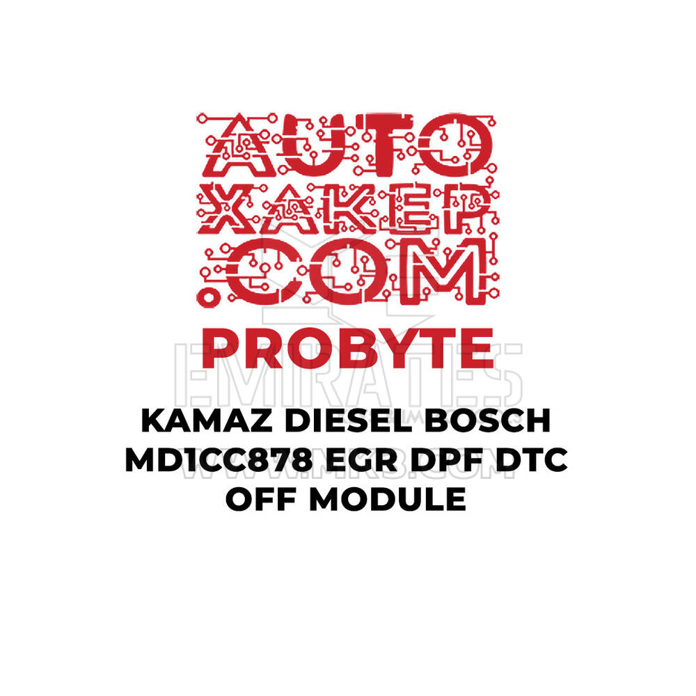 ProByte Kamaz Dizel Bosch MD1CC878 EGR DPF DTC KAPALI Modülü