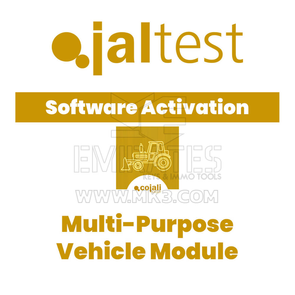 Jaltest 29348 Multi-Purpose Vehicle Module - Software (Licence of use)