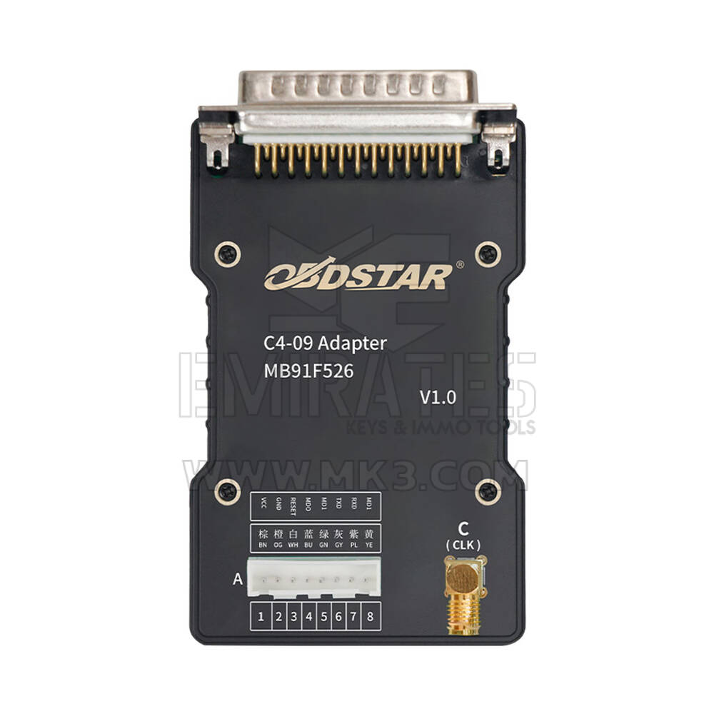 OBDSTAR C4-09 (MB91F526) Adaptör Kiti | MK3