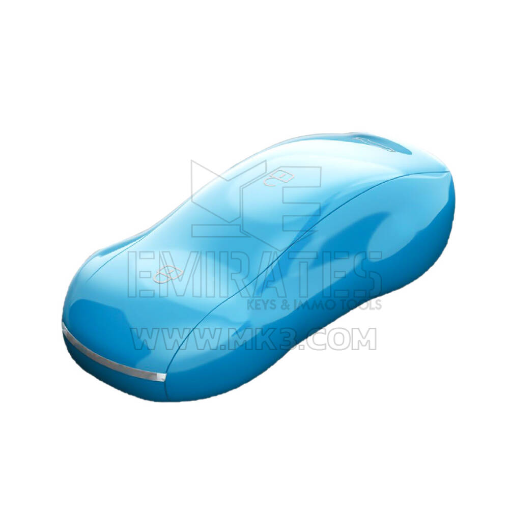 Novo Xhorse Universal XM38 TOY.T Chave Remota Inteligente 3 Botões Azul Miami Estilo Supercarro XSSC24EN | Chaves Emirates
