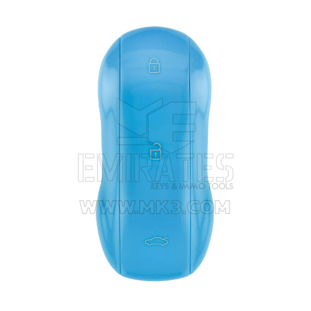 Xhorse Universal XM38 TOY.T Chave Remota Inteligente 3 Botões Miami Blue Supercar Style XSSC24EN