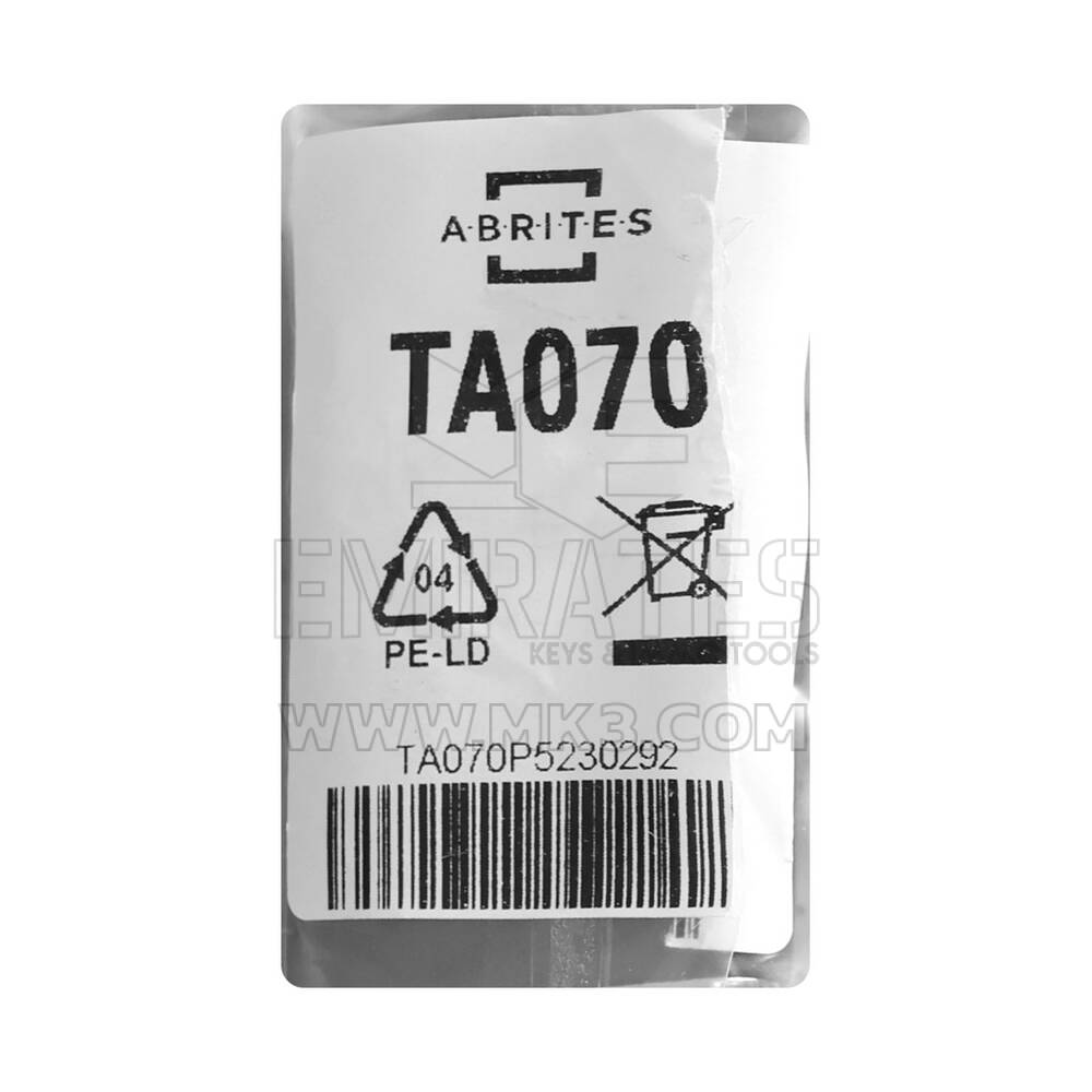 New Abrites TA70 is an Atmel-type key for FCA vehicles, produced by ABRITES, developed in compliance to the company's high quality standards | Emirates Keys