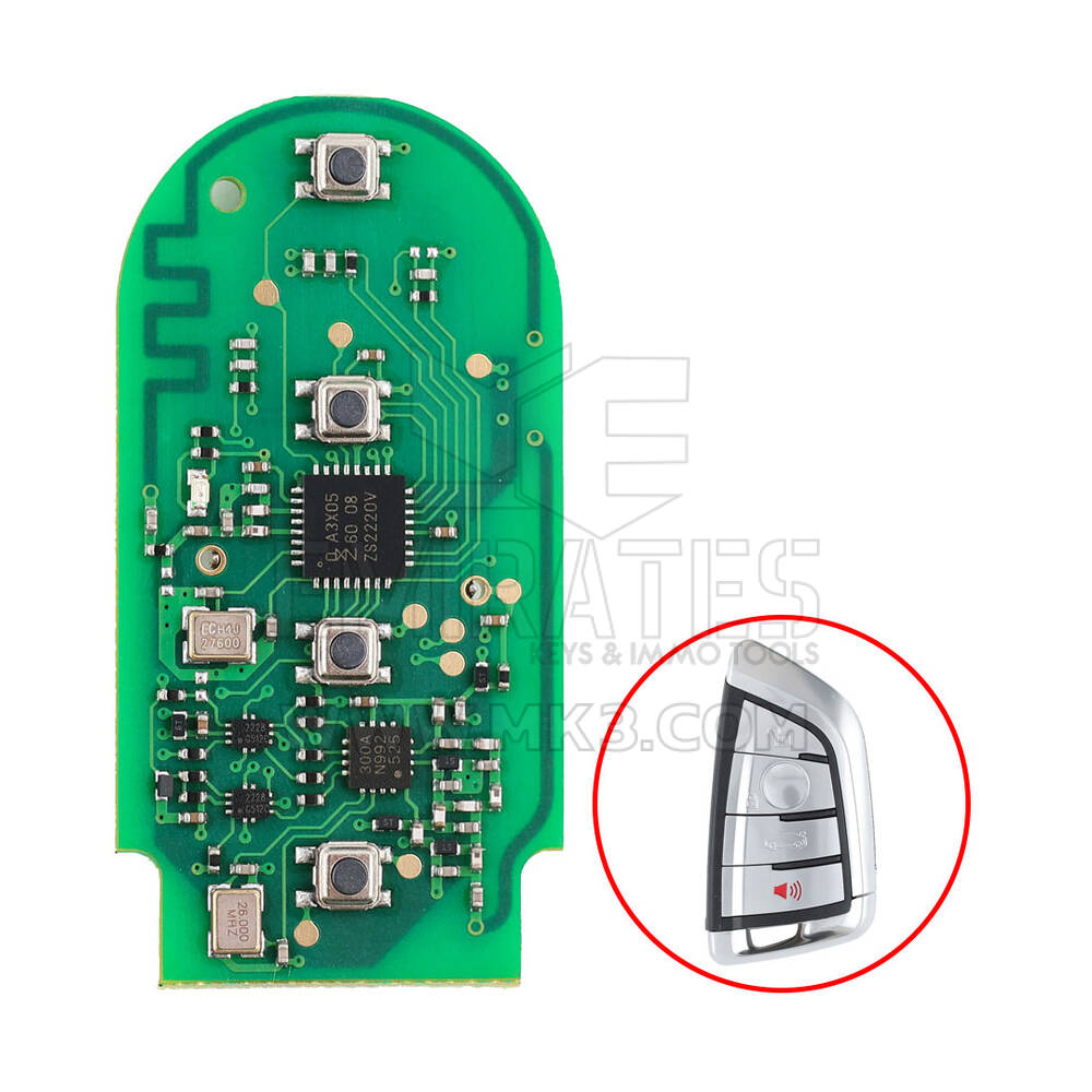 Scheda PCB remota Keydiy KD FGB23 434 MHz per BMW CAS4 / CAS4+, FEM / BDC, BDC2, BDC3