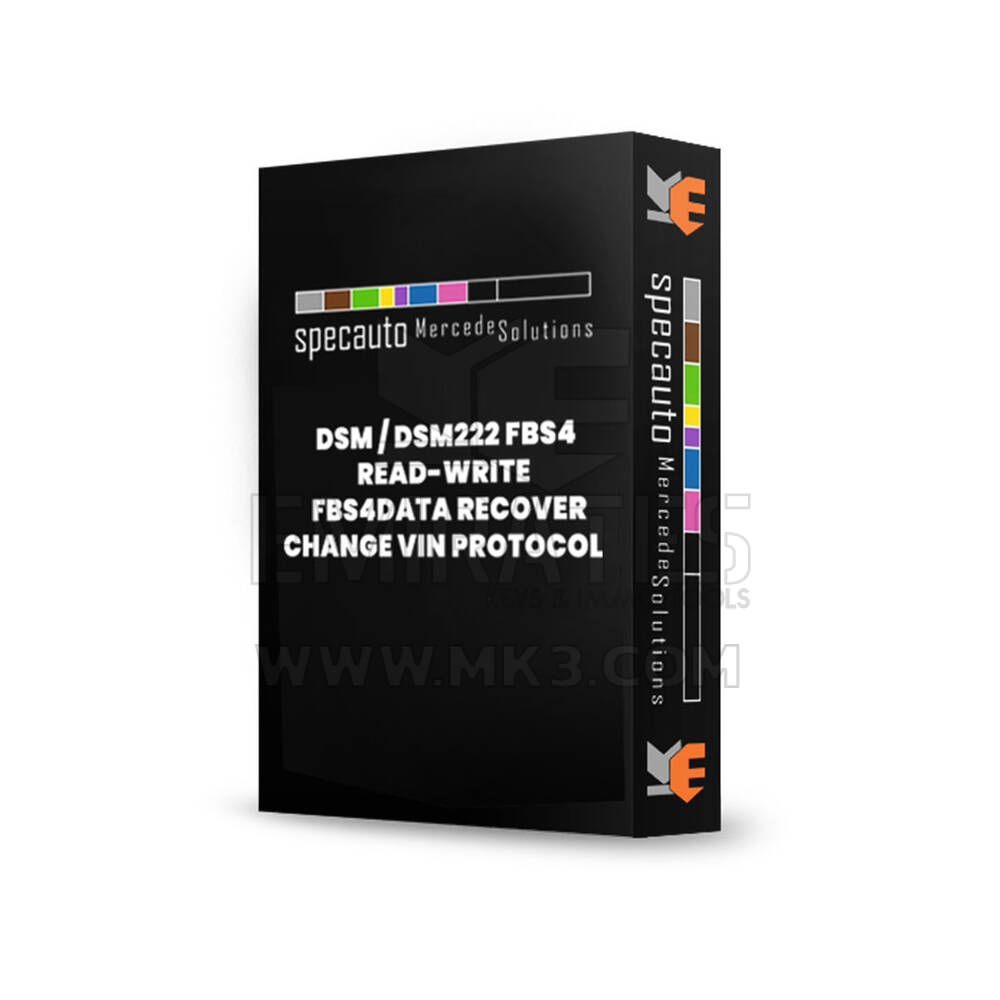 Spec-Auto - DSM / DSM222 FBS4 Read / Write FBS4 Data / Recover / Change VIN protocol