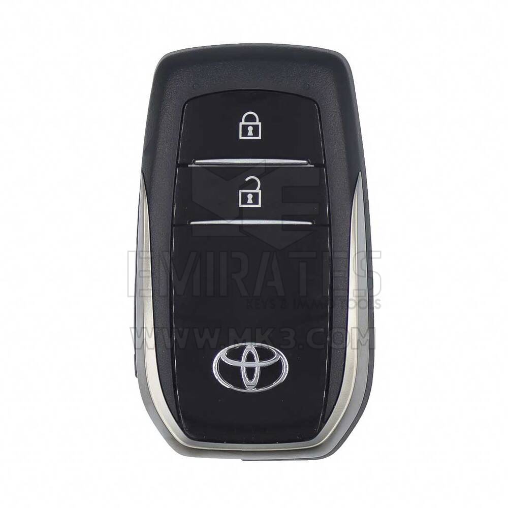 Chave remota inteligente original Toyota Innova com 2 botões, 433,58/434,42 MHz