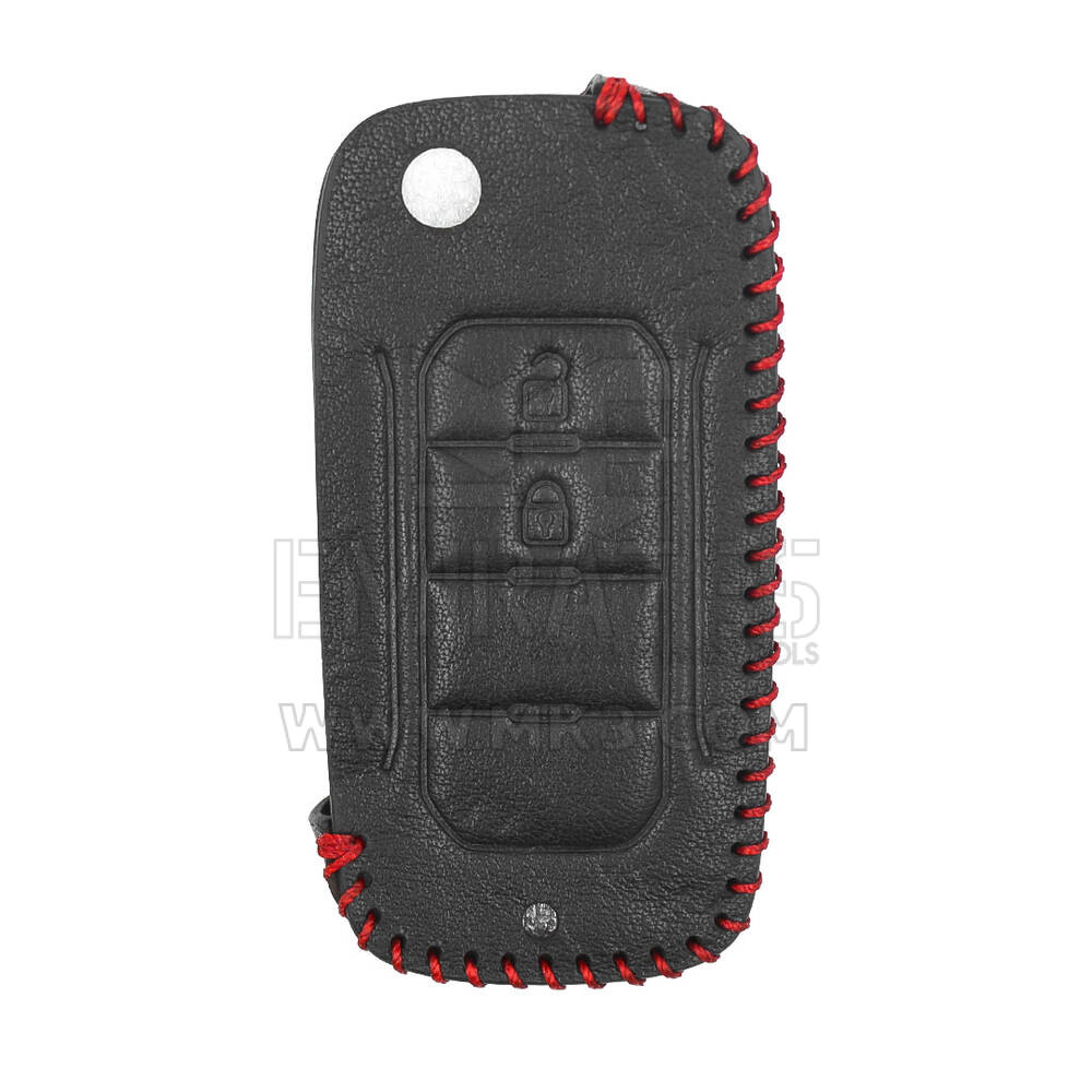 Leather Case For Jeep Flip Remote Key 2 Buttons JP-D | MK3