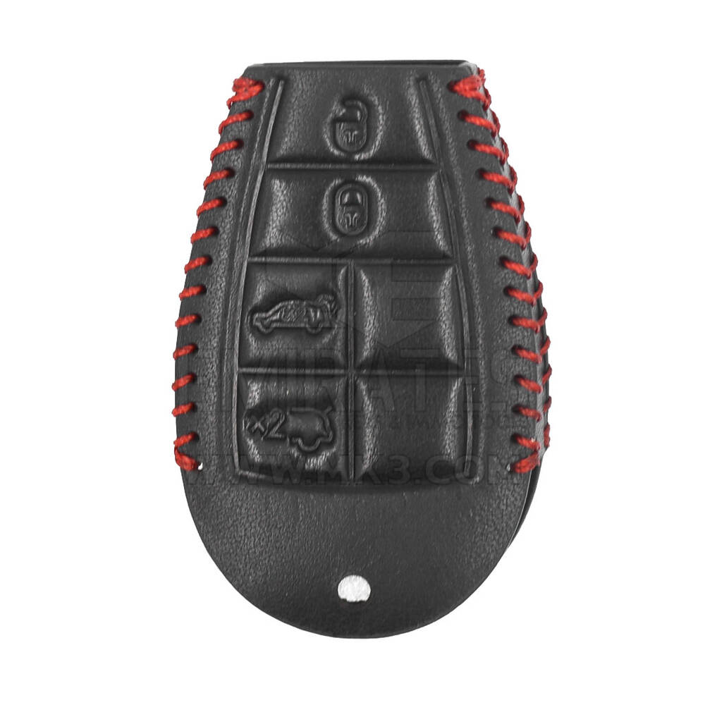 Leather Case For Jeep Smart Remote Key 4+1 Buttons JP-O | MK3