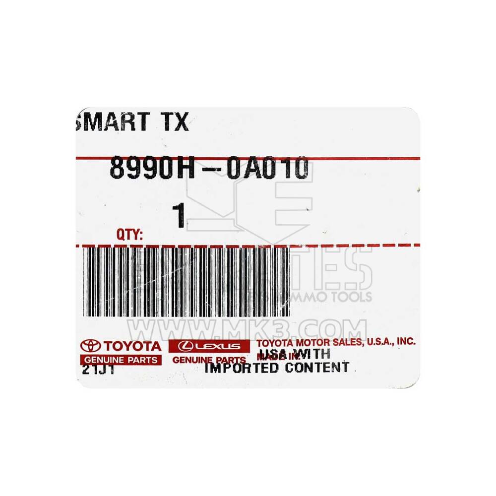 Novo Toyota Corolla Cross 2022-2025 Genuíno / OEM Smart Remote Key 2+1 Botões 315MHz Número de peça OEM: 8990H-0A010 / 8990H-12560 / 8990H-0A011 / 8990H-12561 - FCC ID: HYQ14FBW | Chaves Emirates