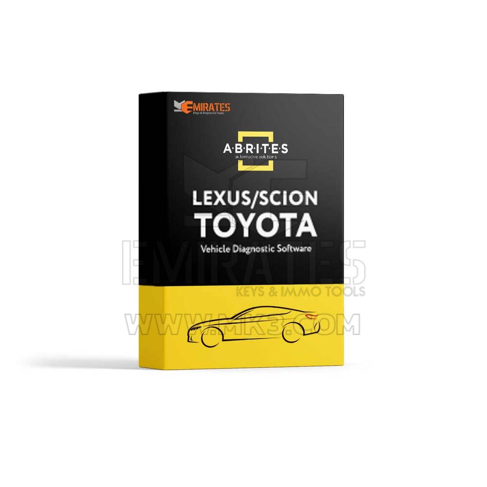 Abrites TN00F - Toyota Tam Paket (TN0014, TN015, TN016, TN017 ve TN019)