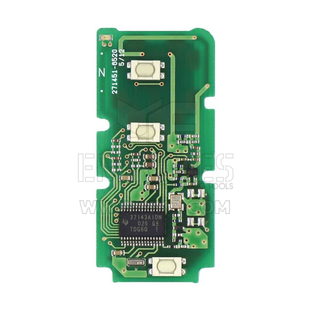 Lexus Smart Key PCB 3 botões 312MHz 271451-6520 | MK3