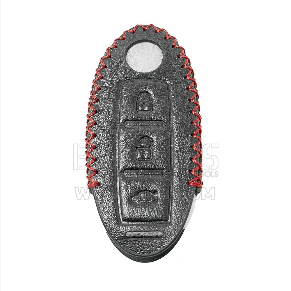Кожаный чехол для Nissan Smart Remote Key 3 кнопки | МК3