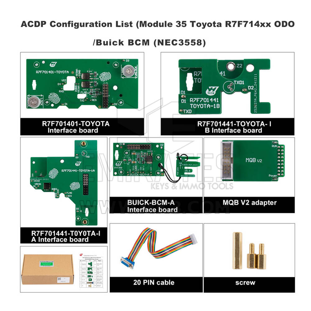 Yanhua ACDP Module 35 Toyota R7F714xx  | MK3