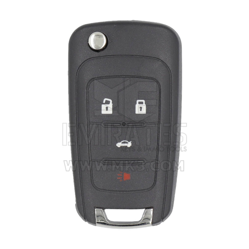 Chevrolet Flip Remote Key 4 Buttons 315MHz PCF7937E/41E Transponder
