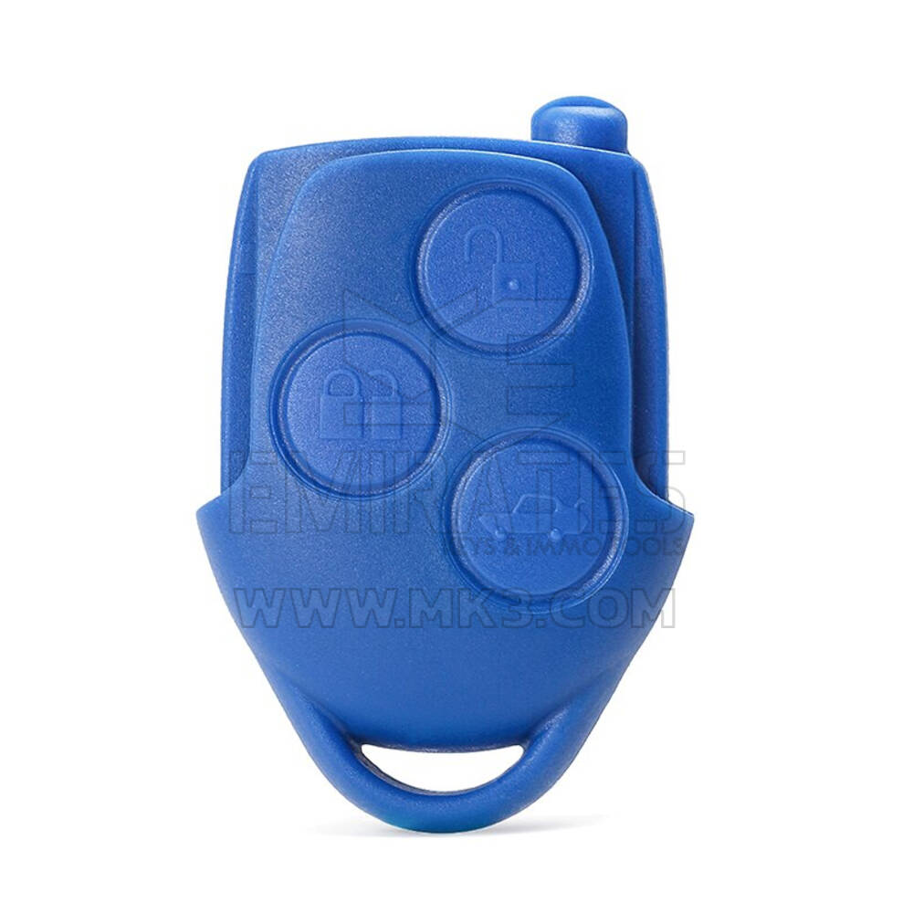 New Aftermarket  Ford Blue Remote Key 3 Buttons 433MHz Transponder ID: Texas Crypto TX/CR 4D 63/6F - Compatible Part Number: 1499172 / 1721051  | Emirates Keys
