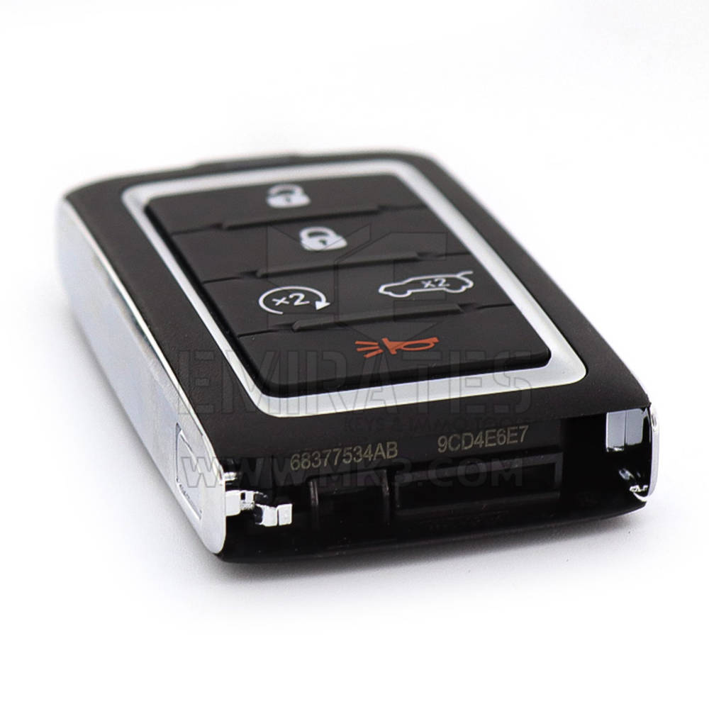 Nuevo control remoto inteligente original/OEM para Jeep Wagoneer 2021 de 4 + 1 botones, 433 MHz, 68377534AB/FCCID: M3NWXFOB1 | Emirates Keys