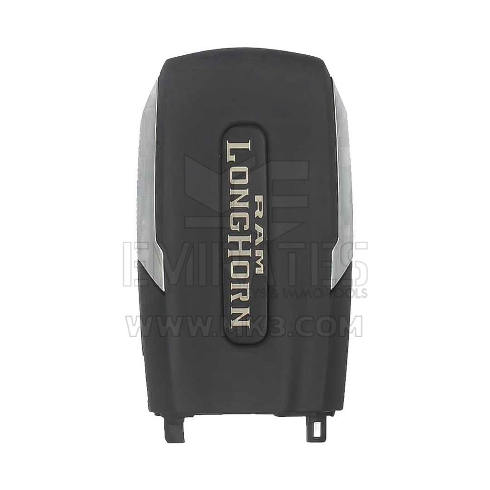 New Dodge RAM Longhorn 2019-2024 Genuine / OEM Smart Remote Key 5 Buttons 433MHz OEM Part Number: 68584157AA , Old OEM Part Number: 68291693AB, 68291693AC, 68291693AD, 68291693AE, 68442911AB, 68575606AA | Ключи Эмирейтс