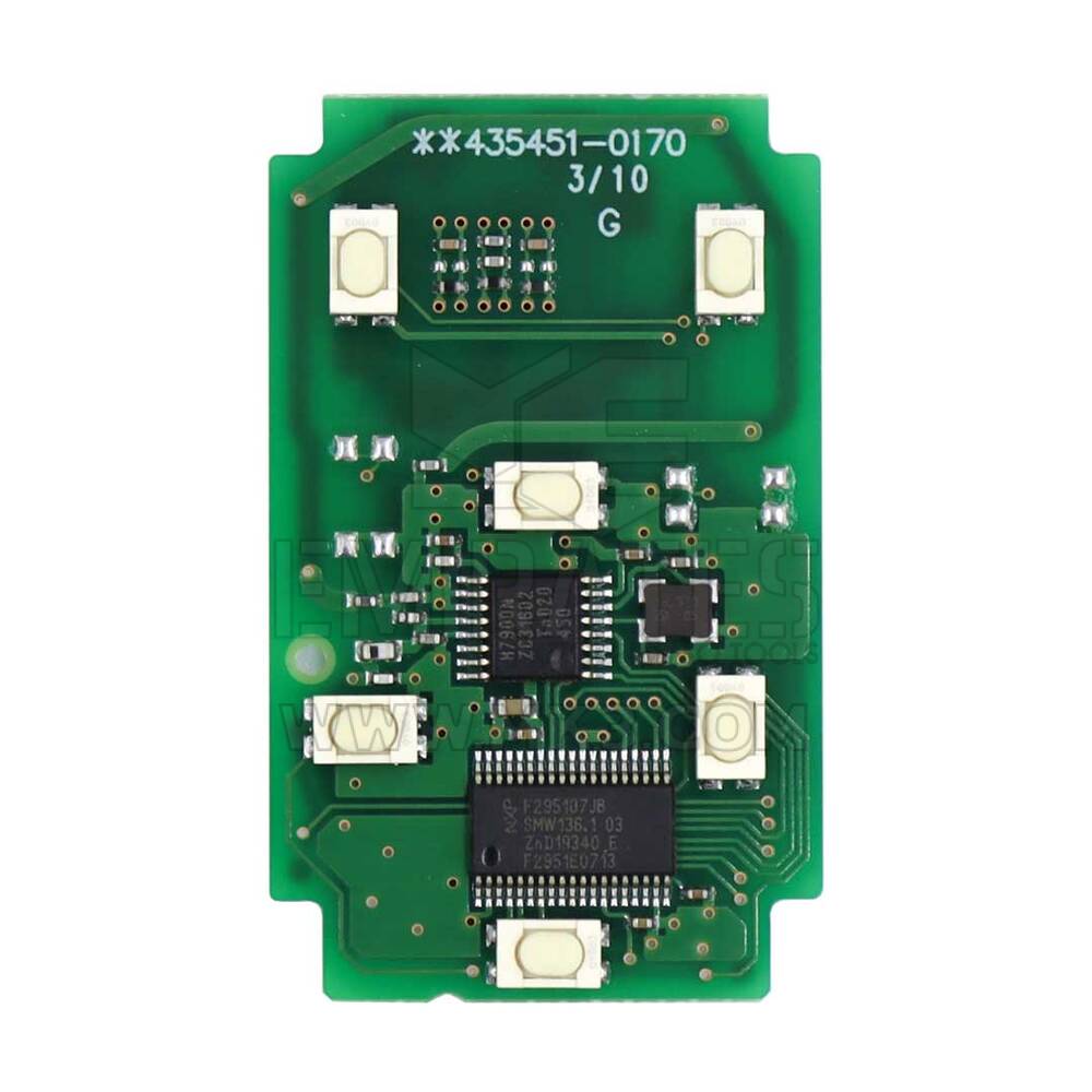 Chevrolet Telecomando Originale PCB 6 Pulsanti 315 MHz 13508278 | MK3