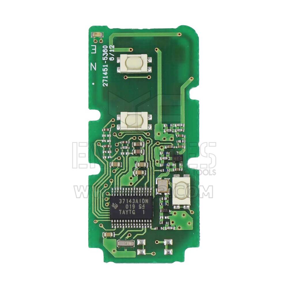 Crown Smart Remote Key 3 botões 312 MHz PCB 271451-5360 | MK3