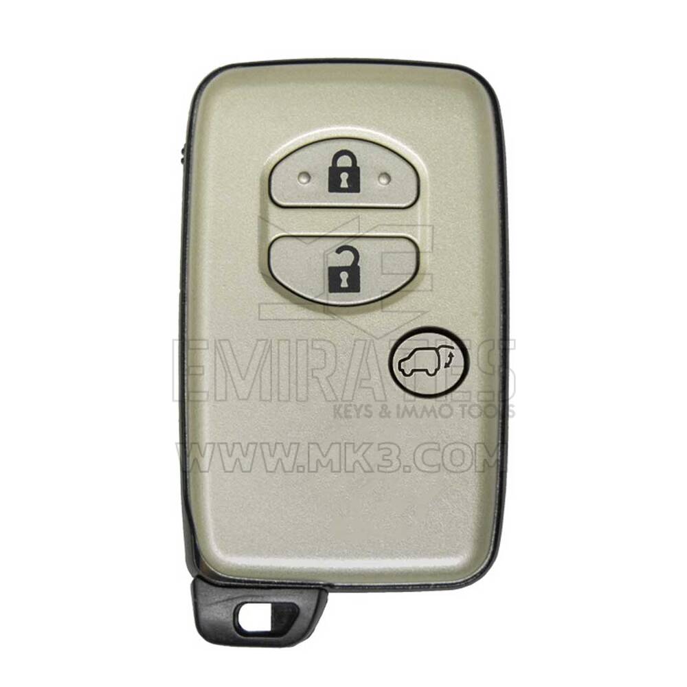 Toyota Prado 2010-2017 Smart Remote Key 3 Botões 433MHz 89904-60762 / 89904-60761 / 89904-60762 / 89904-60541 / 89904-60542