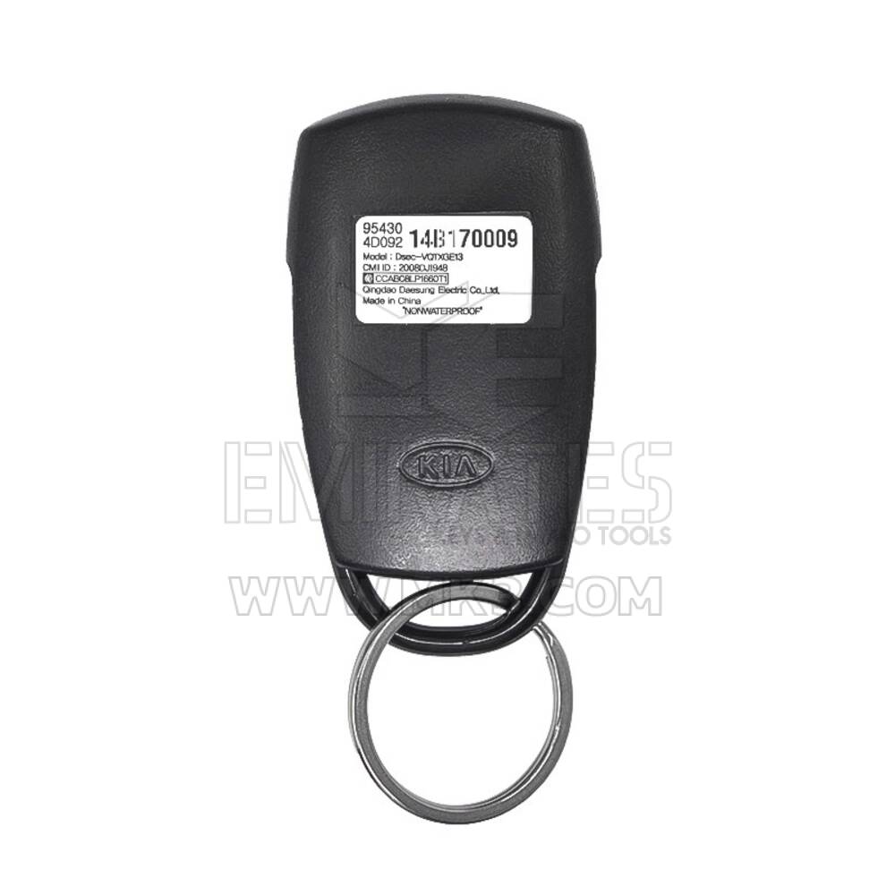 Chave remota original KIA Sedona 2009 315MHz 95430-4D092 | MK3