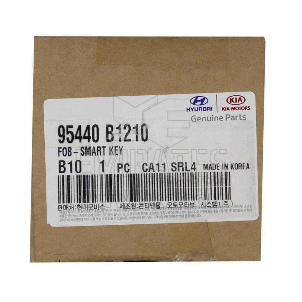 Télécommande intelligente d'origine Genesis 2015-2016, 4 boutons, 433 MHz. Référence OEM : 95440-B1210 / FCCID : SY5DHFNA433 | Emirates Keys