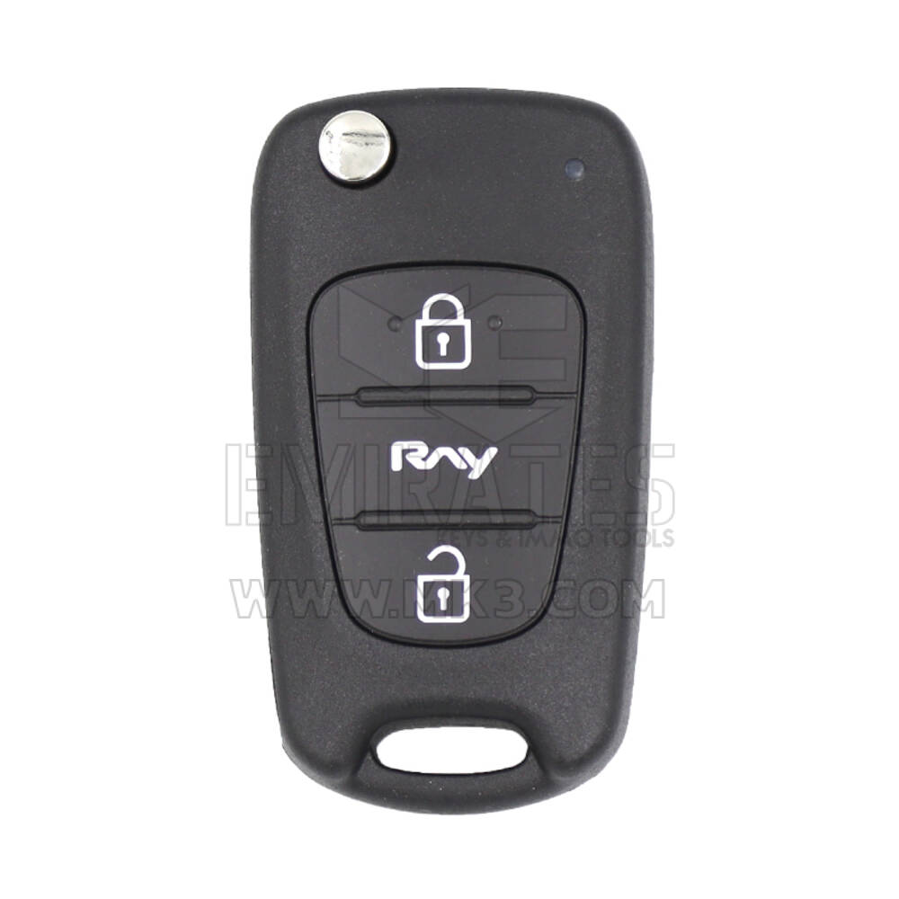 Chave remota dobrável original KIA Ray 2010 com 2 botões, 433MHz, código 95430-A3000