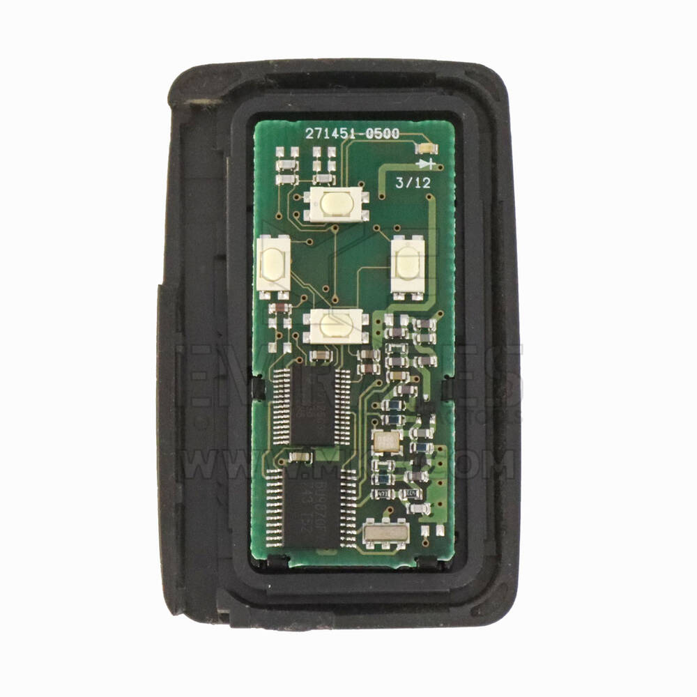 Usado Toyota Smart Key 4 Botões Porta Deslizante 312MHz Prata Tampa PCB 271451-0500 Alta Qualidade Melhor Preço | Emirates Keys