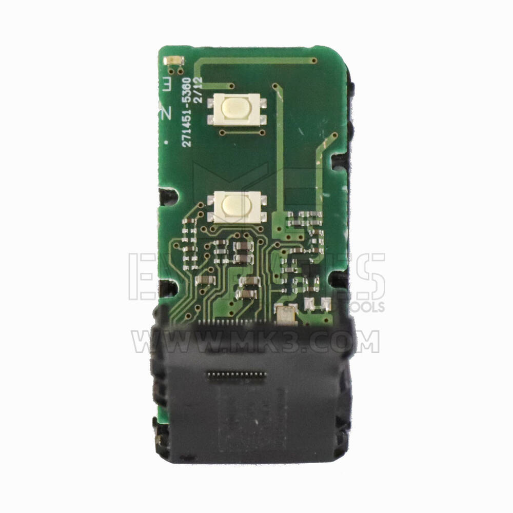 Usado Toyota Prado Smart Key 2 Botões 312MHz Preto Tampa PCB Placa Número: 271451-5360 | Emirates Keys