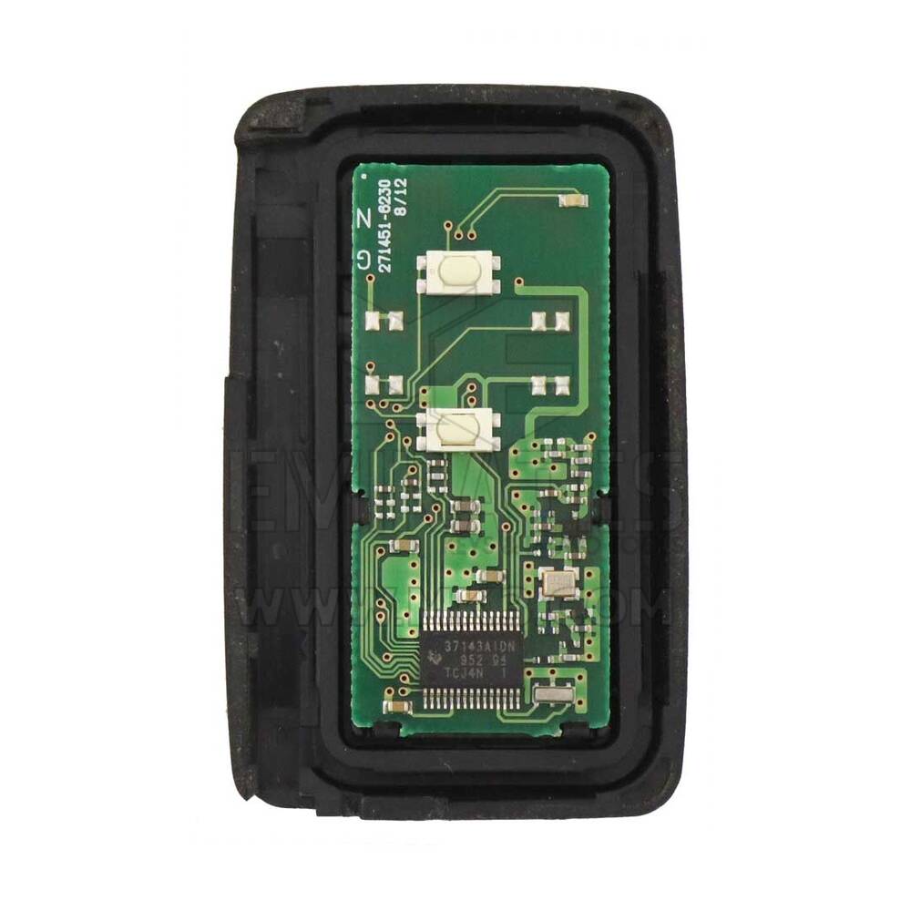 Usado Toyota Genuine/OEM Smart Key 2 Botões 312MHz Preto Capa PCB Número da peça do fabricante: 271451-6230 | Emirates Keys