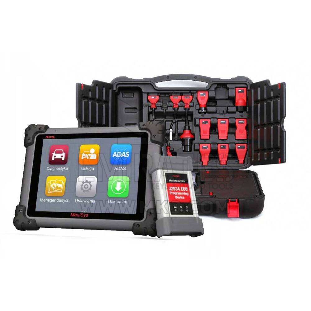 New Autel MaxiSys MS908S Pro Auto Diagnostic Coding And J2534 ECU Programming allows you to test various systems or parts | Emirates Keys