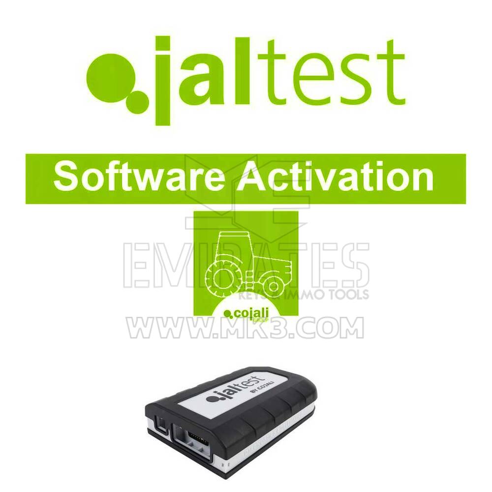 Licencia de Uso Activación Software Jaltest AGV