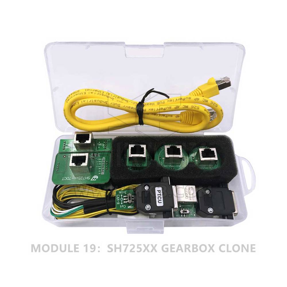 Yanhua ACDP MODULE 19 GEARBOX Clone Support all ZF 8HP | VW/Audi DQ380/DQ381 ODE | Mercedes-Benz 9GT (VGS-NAG3) | BMW  gearbox clone  | Emirates Keys