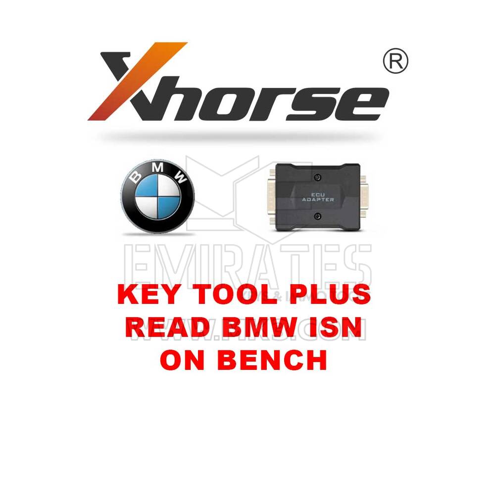 Xhorse - Key Tool Plus Чтение BMW ISN на верстаке